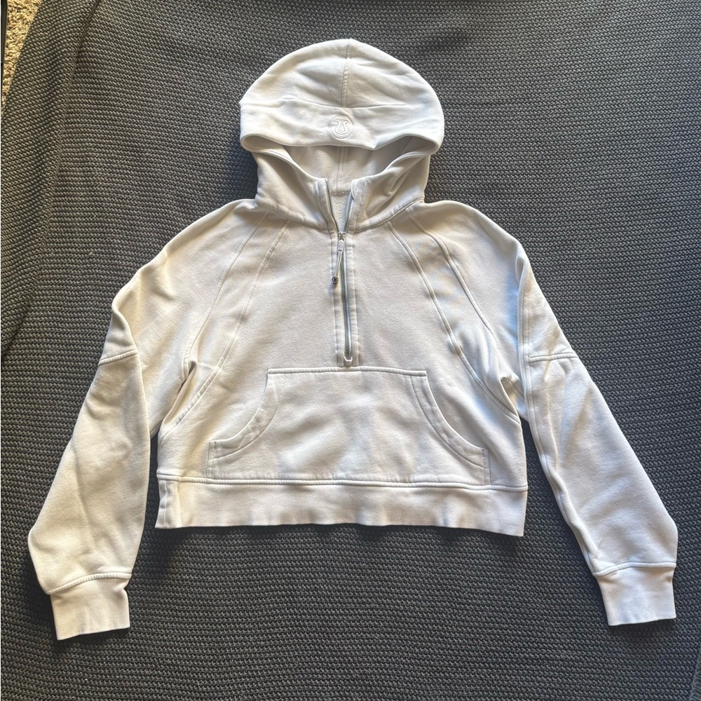 Scuba Oversized Half-Zip Hoodie
